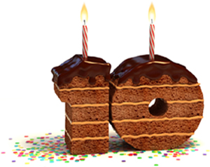 Image result for tort urodzinowy na 10 lat