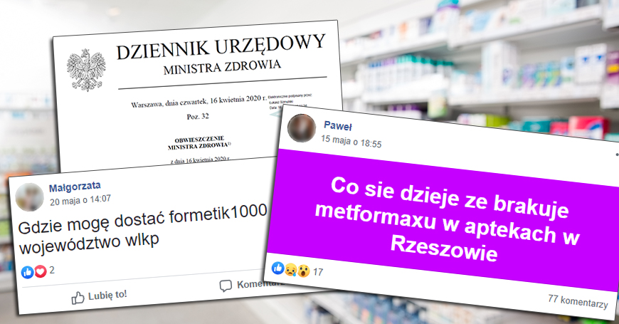 Czy występują problemy z zakupem leków stosowanych w cukrzycy? Dajcie znać!