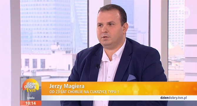 W Dzień Dobry TVN o życiu z cukrzycą typu 1 i badaniu POInT