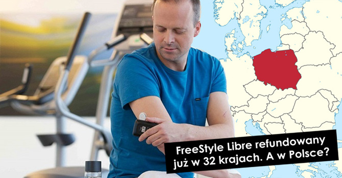 FreeStyle Libre refundowany ju w 32 krajach. A w Polsce?