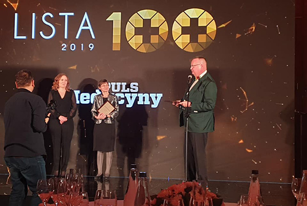 Profesor Dorota Zozulińska-Ziółkiewicz wyróżniona przez Puls Medycyny. LISTA STU 2019