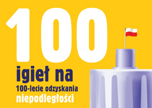 100 igieł na 100-lecie odzyskania niepodległości