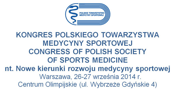 We wrześniu Kongres Polskiego Towarzystwa Medycyny Sportowej