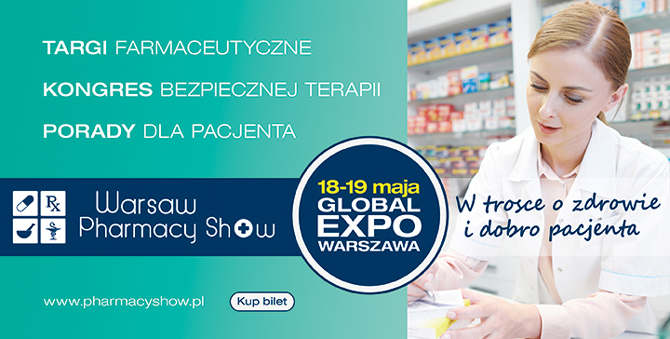 Zapraszamy na Warsaw Pharmacy Show! W trosce o zdrowie i dobro Pacjenta