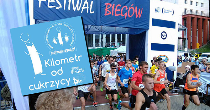 1 km od cukrzycy: Pobiegnij w Krynicy w festiwalowym biegu