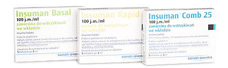 Tymczasowe ograniczenia w dostawach produktw z insulin ludzk INSUMAN