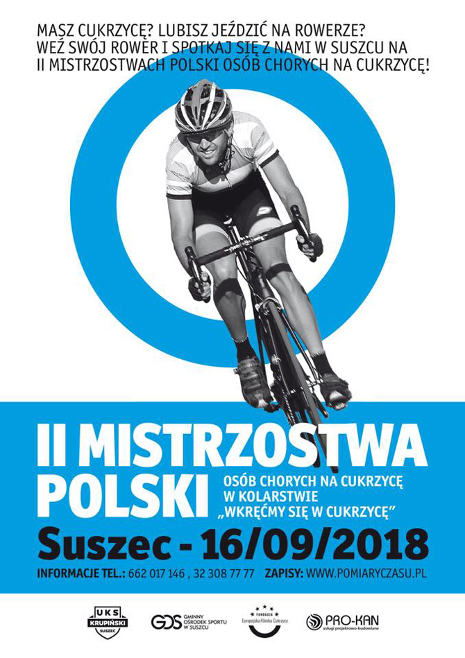 II Mistrzostwa Polski Osób Chorych na Cukrzycę w Kolarstwie - Wkręćmy się w cukrzycę