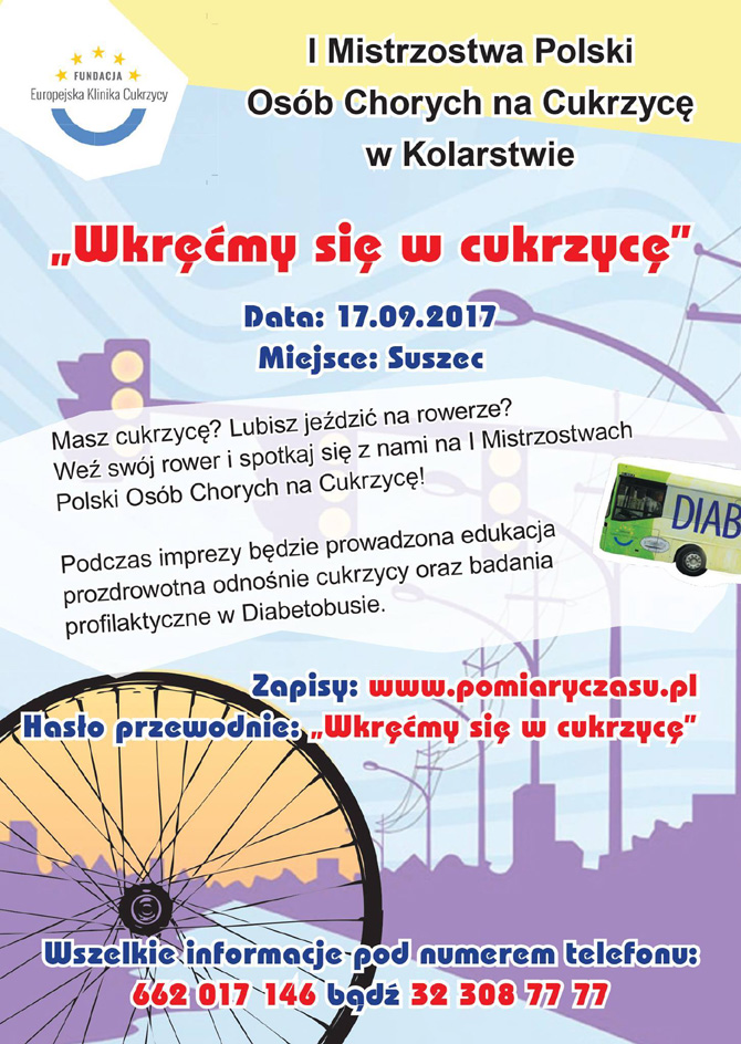 I Mistrzostwa Polski Osób Chorych na Cukrzycę w Kolarstwie
