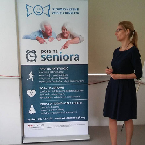 Pora na seniora - nowy projekt Stowarzyszenia Wesoły Diabetyk