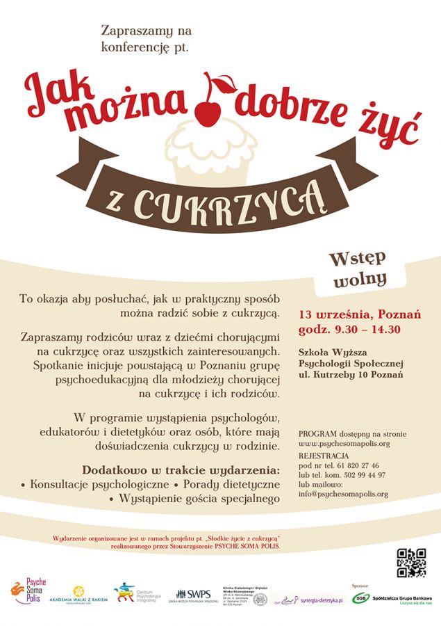 Konferencja w Poznaniu: Jak mona dobrze y z cukrzyc