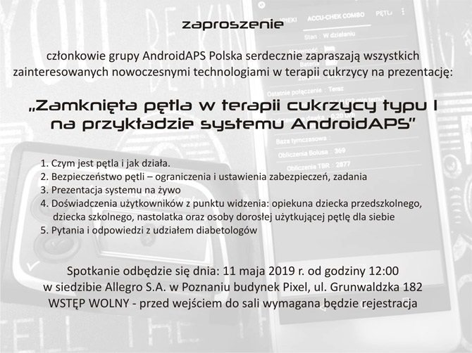 Zamknięta pętla w terapii cukrzycy? Poznaj szczegóły na żywo