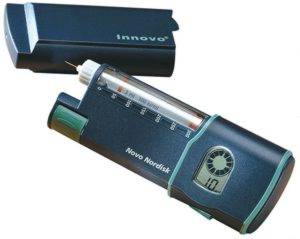 Wywietlacz Innovo® jest duy i przejrzysty, co pozwala na atwe odczytanie wybranej i podanej dawki insuliny.