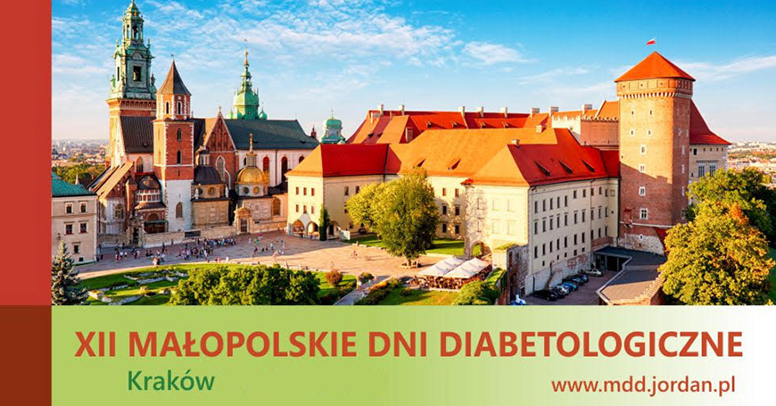 Zapraszamy na XII Małopolskie Dni Diabetologiczne do Krakowa