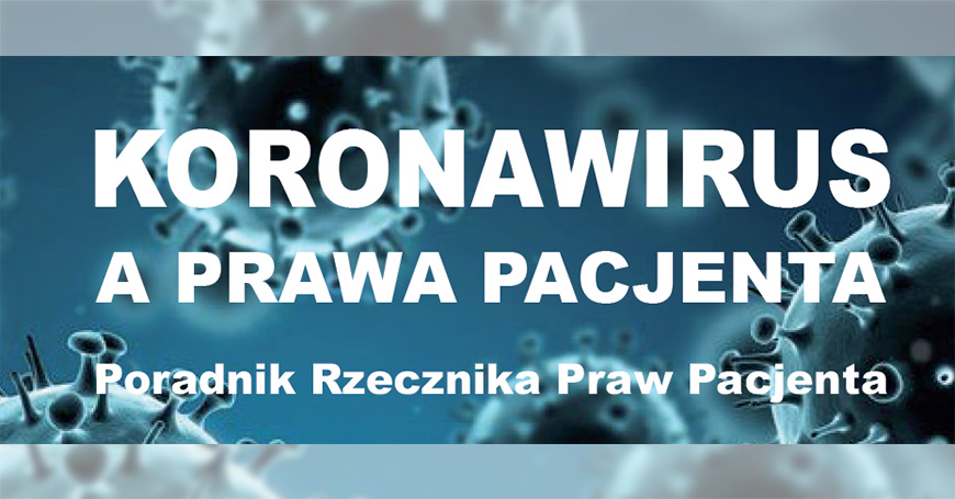 Koronawirus a prawa pacjenta - zbir informacji