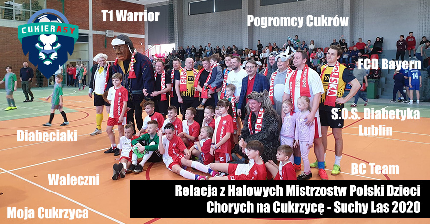 Relacja z Halowych Mistrzostw Polski Dzieci Chorych na Cukrzycę - Suchy Las 2020