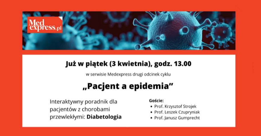 Pacjent a epidemia - Interaktywny poradnik dla pacjentów z cukrzycą