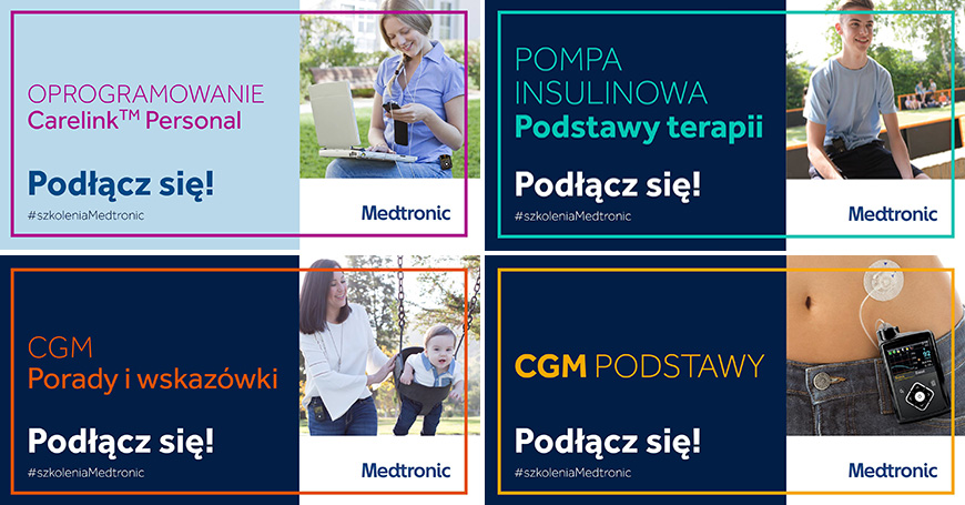 Ruszya Akademia Edukacyjna Medtronic w formie on-line