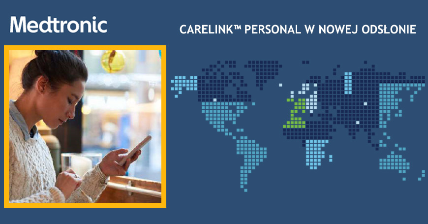 Firma Medtronic udostpnia CareLink Personal w nowej odsonie