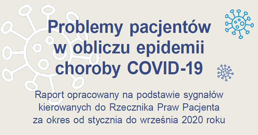 Problemy pacjentów w obliczu epidemii COVID-19