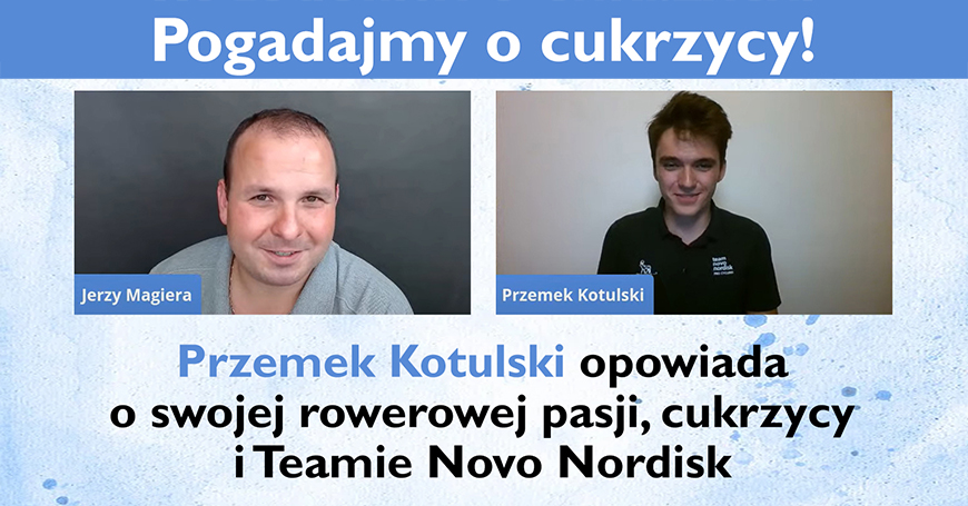Przemek Kotulski opowiada o swojej rowerowej pasji, cukrzycy i Teamie Novo Nordisk