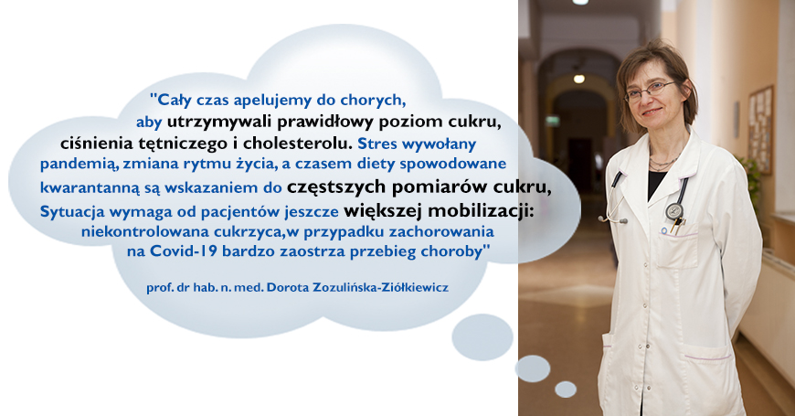 Podczas pandemii koronawirusa cukrzyca groźna jeszcze bardziej