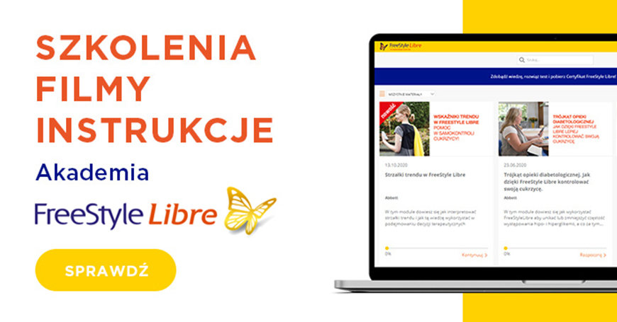 Ruszyła Akademia FreeStyle Libre. Zdobądź wiedzę i lepiej kontroluj cukrzycę