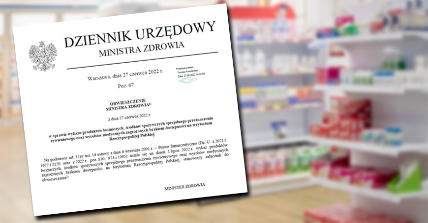 Insuliny zagrożone brakiem dostępności