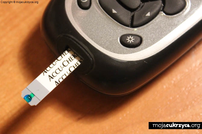 Kontrola działania systemu Accu-Chek Combo - wpis nr 6