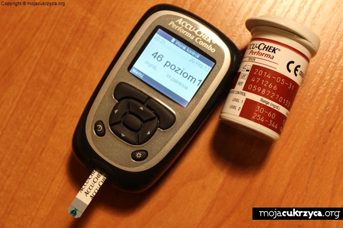 Kontrola działania systemu Accu-Chek Combo - wpis nr 6