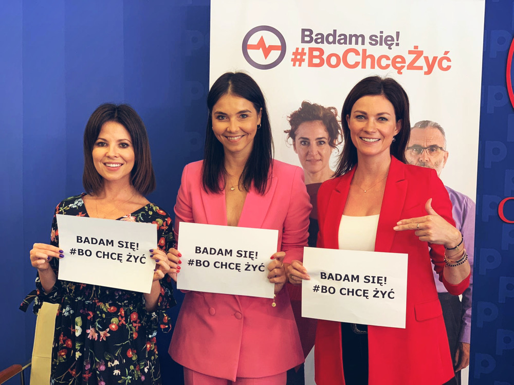 Ruszyła ogólnopolska kampania społeczna Badam Się - Bo Chcę Żyć