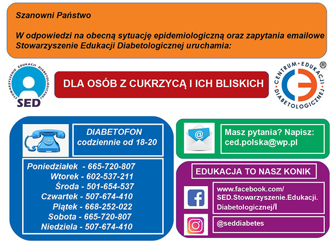 Diabetofon dla osób z cukrzycą i ich bliskich