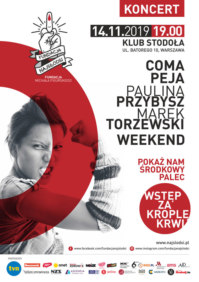 Startuje Fundacja Michała Figurskiego NAJSŁODSI - KONCERT