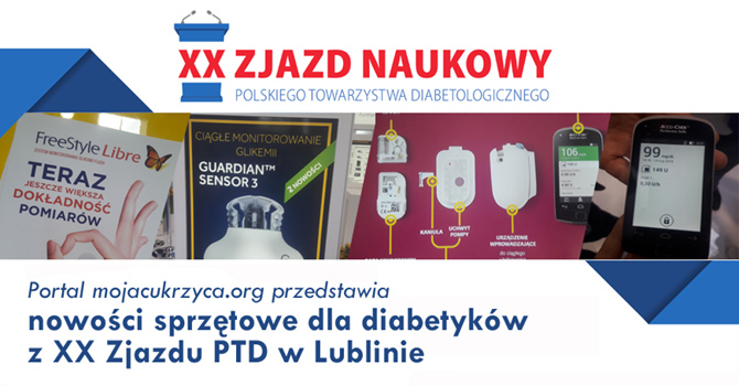 Nowości sprzętowe dla diabetyków z XX Zjazdu PTD w Lublinie