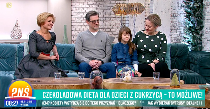 Czekolada w diecie dla dzieci z cukrzyc - rewolucja na oddziale!