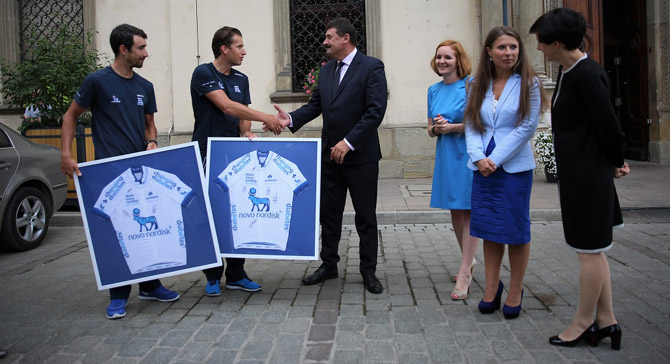 Wyścig na przekór cukrzycy - start Teamu Novo Nordisk w 74. edycji Tour de Pologne