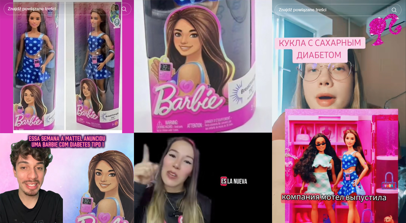 Na zagranicznym TikToku wrze! W ostatnich dniach wideo pod hashtagiem #BarbieDiabetica zaczy zbiera dziesitki tysicy wywietle