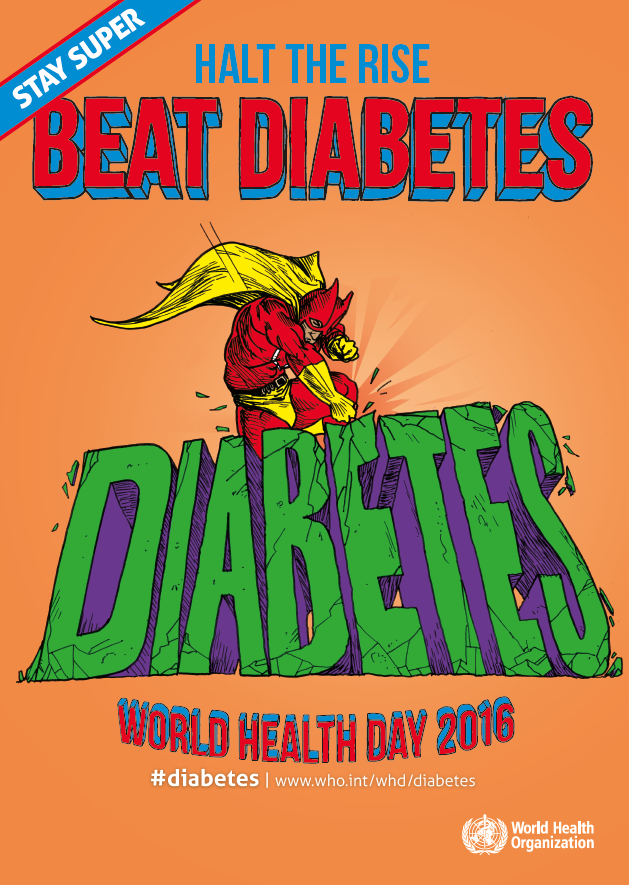 Światowy Dzień Zdrowia 2016: Pokonaj cukrzycę!