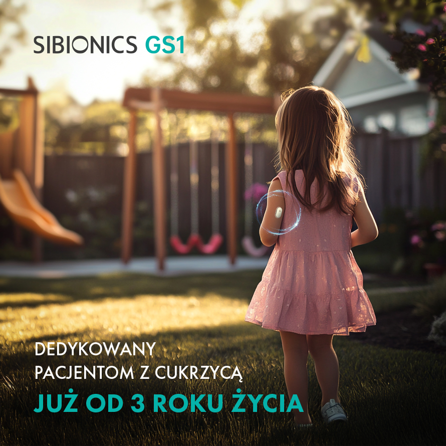 System cigego monitorowania glikemii Sibionics GS1