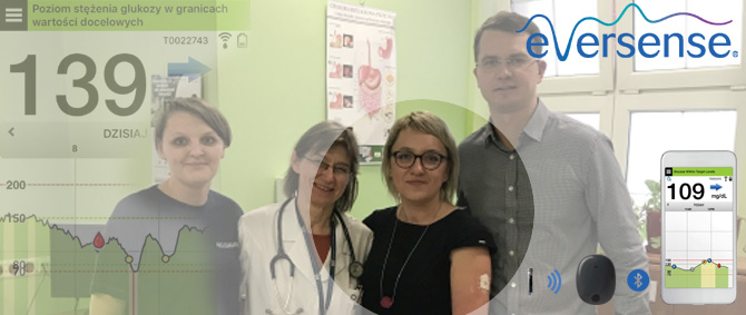 Wywiad z pierwszą pacjentką w Polsce z wszczepionym monitoringiem glikemii