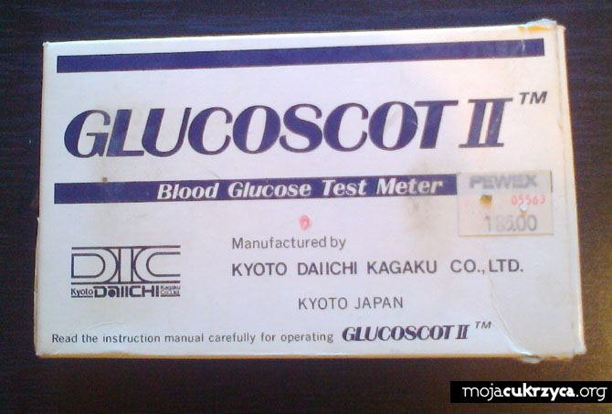 Glukometr Glucoscot II