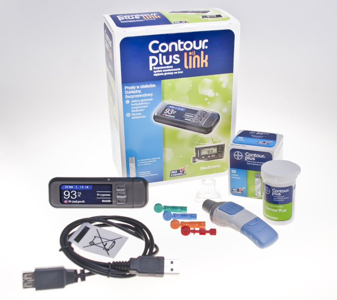 Glukometr Contour PLUS LINK