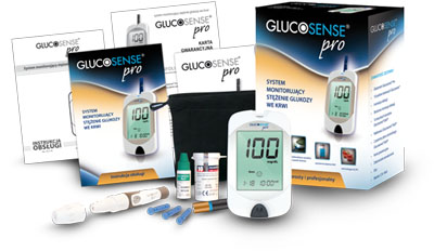 Glukometr Glucosense Pro