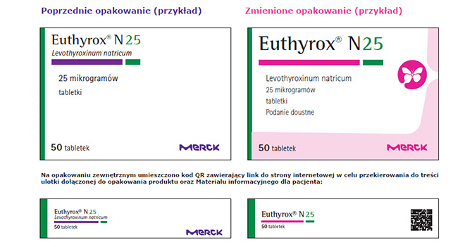 Euthyrox N z nową substancją pomocniczą. Ważna informacja!