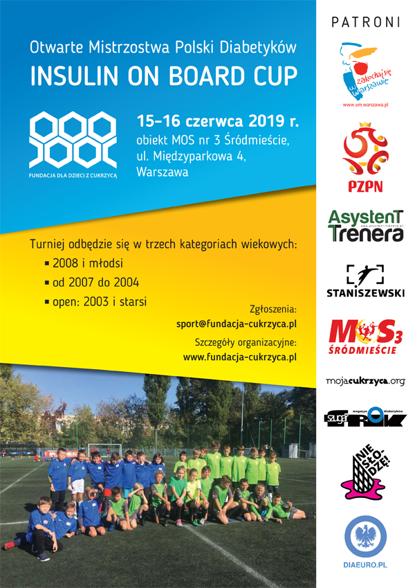 Turniej piłkarski INSULIN ON BOARD CUP 2019