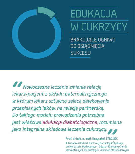 Edukacja w cukrzycy. Brakujące ogniwo do osiągnięcia sukcesu