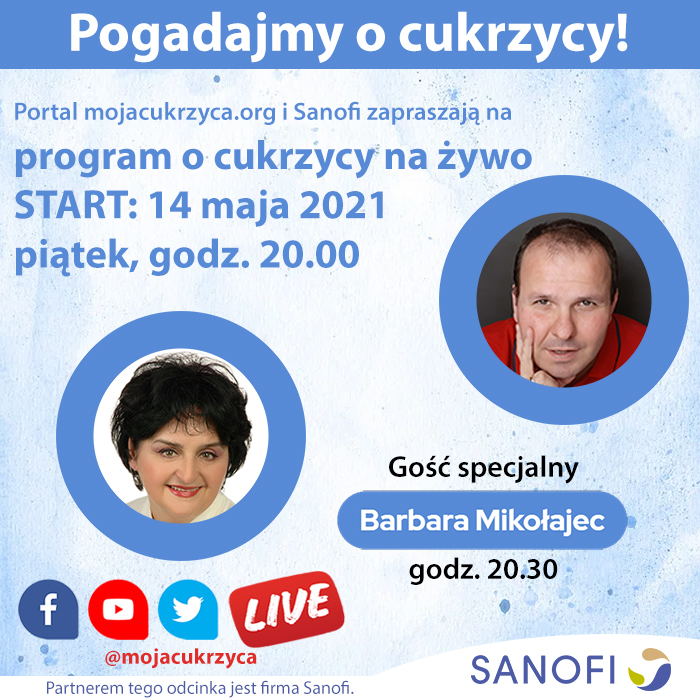 Pogadajmy o cukrzycy - na ywo w pitek