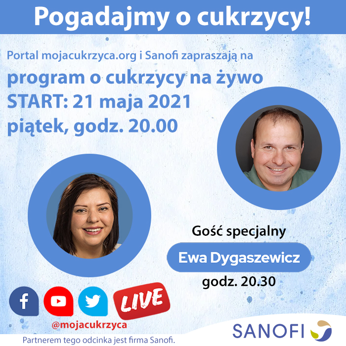 Pogadajmy o cukrzycy - na ywo w pitek