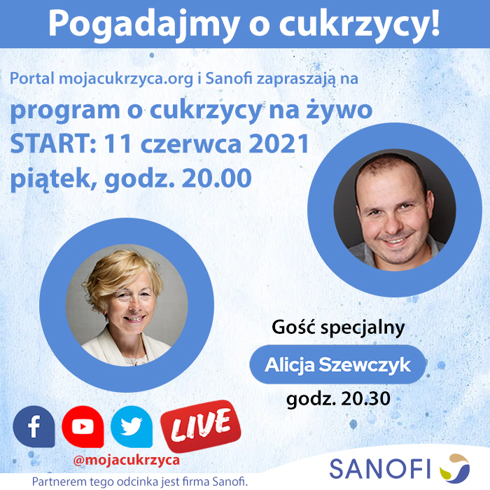 Pogadajmy o cukrzycy - na ywo w pitek