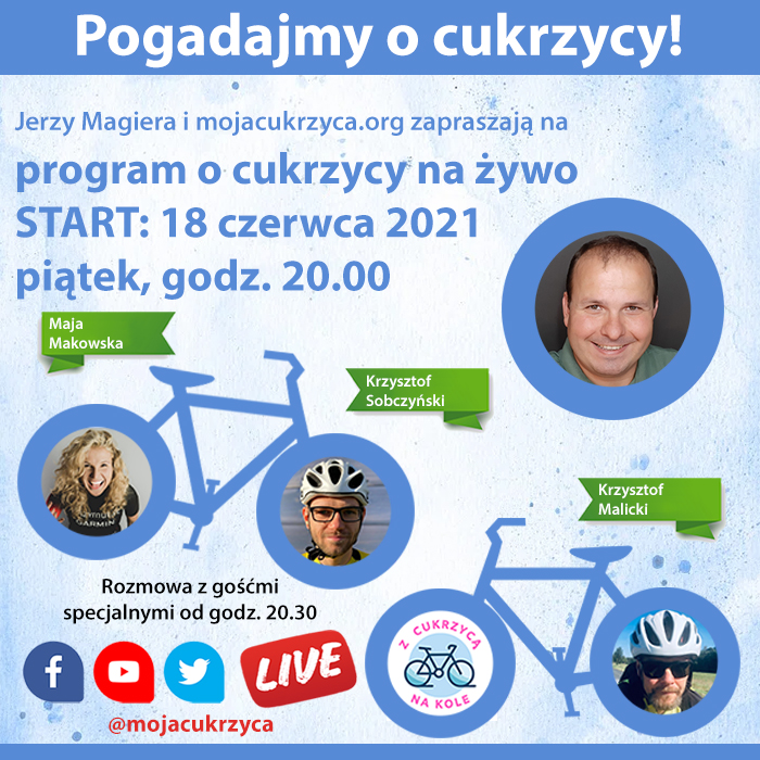 Pogadajmy o cukrzycy - na żywo w piątek