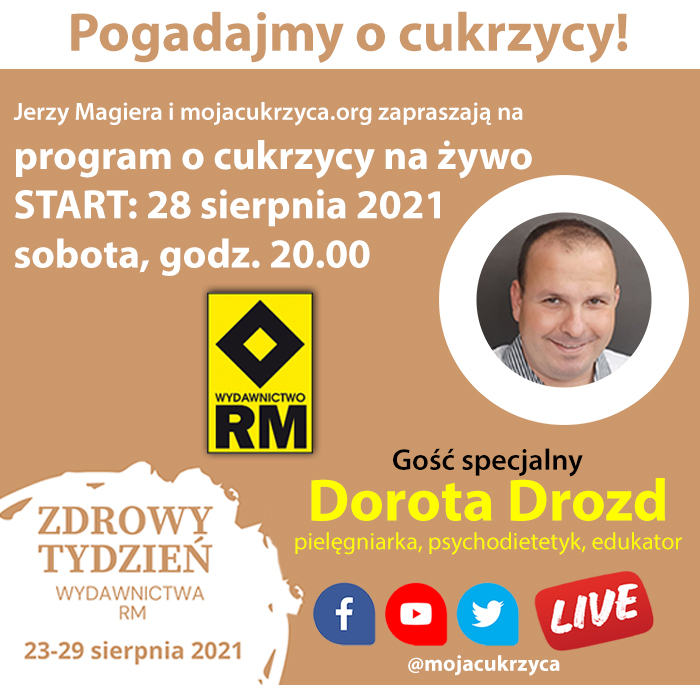 Pogadajmy o cukrzycy - na żywo
